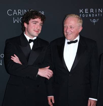 5th Annual Kering Caring For Women - NYC François-Henri Pinault with guest attends the 5th Annual Kering Caring For Women at The Pool restaurant in New York, NY on September 10, 2026. Photo by Charles Guerin ABACAPRESS.COM New York City NY United States  Copyright: xGuerinxCharles ABACAx