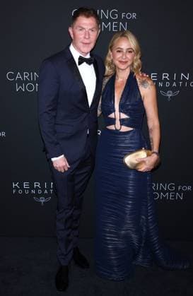 5th Annual Kering Caring For Women - NYC Bobby Flay and Brooke Williamson attend the 5th Annual Kering Caring For Women at The Pool restaurant in New York, NY on September 10, 2026. Photo by Charles Guerin ABACAPRESS.COM New York City NY United States  Copyright: xGuerinxCharles ABACAx