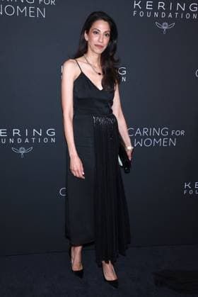 5th Annual Kering Caring For Women - NYC Huma Abedin attends the 5th Annual Kering Caring For Women at The Pool restaurant in New York, NY on September 10, 2026. Photo by Charles Guerin ABACAPRESS.COM New York City NY United States  Copyright: xGuerinxCharles ABACAx