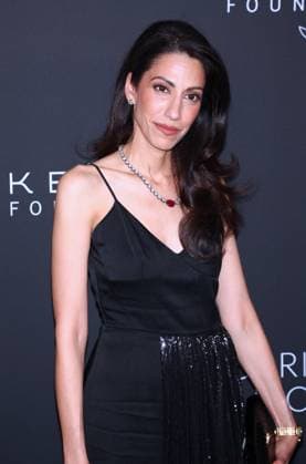 5th Annual Kering Caring For Women - NYC Huma Abedin attends the 5th Annual Kering Caring For Women at The Pool restaurant in New York, NY on September 10, 2026. Photo by Charles Guerin ABACAPRESS.COM New York City NY United States  Copyright: xGuerinxCharles ABACAx