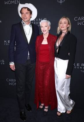 5th Annual Kering Caring For Women - NYC Kimbal Musk, Maye Musk and Christiana Musk attend the 5th Annual Kering Caring For Women at The Pool restaurant in New York, NY on September 10, 2026. Photo by Charles Guerin ABACAPRESS.COM New York City NY United States  Copyright: xGuerinxCharles ABACAx