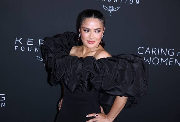 5th Annual Kering Caring For Women - NYC Salma Hayek attends the 5th Annual Kering Caring For Women at The Pool restaurant in New York, NY on September 10, 2026. Photo by Charles Guerin ABACAPRESS.COM New York City NY United States  Copyright: xGuerinxCharles ABACAx