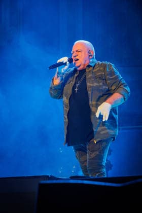 September 10, 2026, Wuppertal: Udo Dirkschneider and his band perform to a sold-out crowd at the historic Stadthalle in Wuppertal, North Rhine-Westphalia, Germany