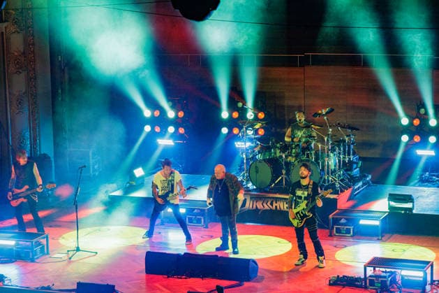 September 10, 2026, Wuppertal: Udo Dirkschneider and his band perform to a sold-out crowd at the historic Stadthalle in Wuppertal, North Rhine-Westphalia, Germany