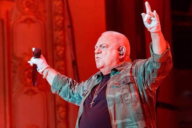 September 10, 2026, Wuppertal: Udo Dirkschneider and his band perform to a sold-out crowd at the historic Stadthalle in Wuppertal, North Rhine-Westphalia, Germany