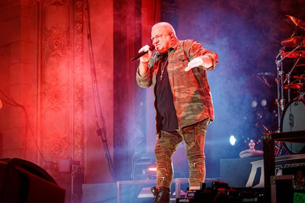 September 10, 2026, Wuppertal: Udo Dirkschneider and his band perform to a sold-out crowd at the historic Stadthalle in Wuppertal, North Rhine-Westphalia, Germany