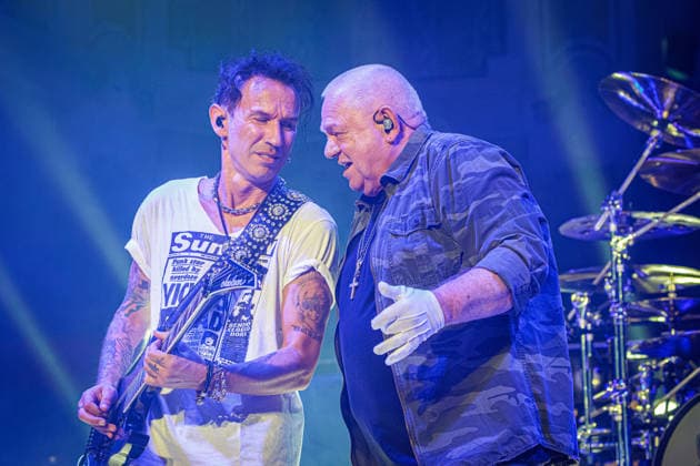 September 10, 2026, Wuppertal: Udo Dirkschneider and his band perform to a sold-out crowd at the historic Stadthalle in Wuppertal, North Rhine-Westphalia, Germany