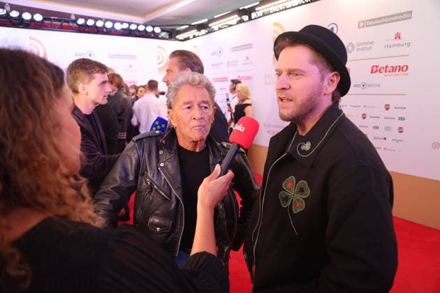 Peter Maffay and Johannes Oerding at the 17th German Radio Awards ceremony in 2026 at the Stage Theater an der Elbe in Hamburg, September 10, 2026 Copyright: xAgenturxMatthiasxWehnertx xM.xGränzdörferx