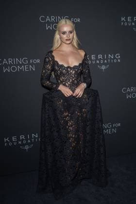 September 10, 2026, New York, New York, United States: Summer Starlit Prim attends.Celebrities attend the Kering Foundation s Caring For Women Dinner at The Pool on September 10, 2026 in New York City. New York United States  - ZUMAs197 20260910_aaa_s197_721 Copyright: xRonxAdarx
