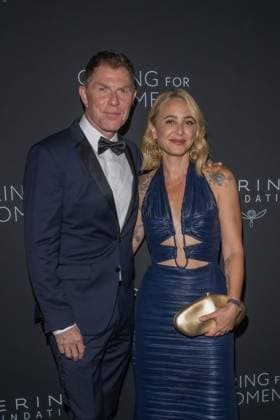 September 10, 2026, New York, New York, United States: (L-R) Bobby Flay and Brooke Williamson attend.Celebrities attend the Kering Foundation s Caring For Women Dinner at The Pool on September 10, 2026 in New York City. New York United States  - ZUMAs197 20260910_aaa_s197_728 Copyright: xRonxAdarx