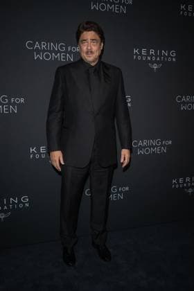 September 10, 2026, New York, New York, United States: Benicio del Toro attends.Celebrities attend the Kering Foundation s Caring For Women Dinner at The Pool on September 10, 2026 in New York City. New York United States  - ZUMAs197 20260910_aaa_s197_736 Copyright: xRonxAdarx