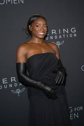 September 10, 2026, New York, New York, United States: Simone Biles attends.Celebrities attend the Kering Foundation s Caring For Women Dinner at The Pool on September 10, 2026 in New York City. New York United States  - ZUMAs197 20260910_aaa_s197_737 Copyright: xRonxAdarx