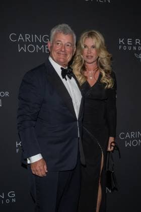 September 10, 2026, New York, New York, United States: (L-R) William P. Lauder and Lara Shriftman attend.Celebrities attend the Kering Foundation s Caring For Women Dinner at The Pool on September 10, 2026 in New York City. New York United States  - ZUMAs197 20260910_aaa_s197_744 Copyright: xRonxAdarx