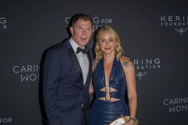 September 10, 2026, New York, New York, United States: (L-R) Bobby Flay and Brooke Williamson attend.Celebrities attend the Kering Foundation s Caring For Women Dinner at The Pool on September 10, 2026 in New York City. New York United States  - ZUMAs197 20260910_aaa_s197_749 Copyright: xRonxAdarx