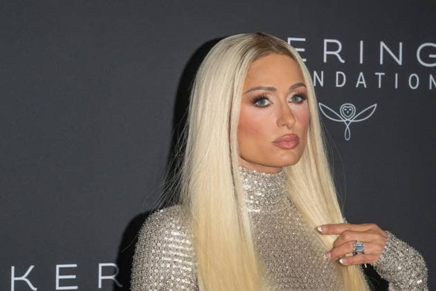 September 10, 2026, New York, New York, United States: Paris Hilton attends.Celebrities attend the Kering Foundation s Caring For Women Dinner at The Pool on September 10, 2026 in New York City. New York United States  - ZUMAs197 20260910_aaa_s197_759 Copyright: xRonxAdarx