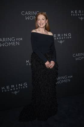 September 10, 2026, New York, New York, United States: Julianne Moore attends.Celebrities attend the Kering Foundation s Caring For Women Dinner at The Pool on September 10, 2026 in New York City. New York United States  - ZUMAs197 20260910_aaa_s197_766 Copyright: xRonxAdarx