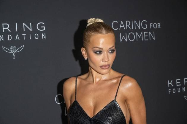 September 10, 2026, New York, New York, United States: Rita Ora attends.Celebrities attend the Kering Foundation s Caring For Women Dinner at The Pool on September 10, 2026 in New York City. New York United States  - ZUMAs197 20260910_aaa_s197_797 Copyright: xRonxAdarx