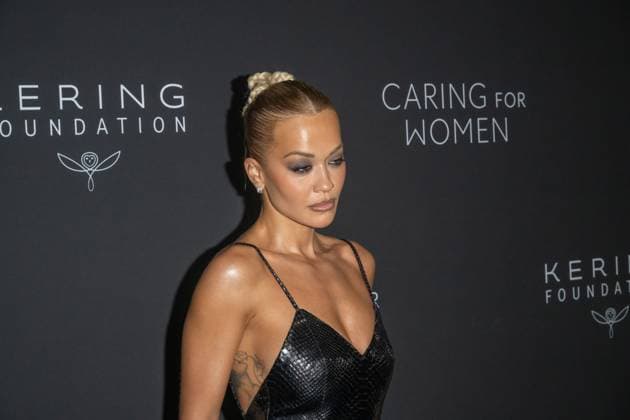 September 10, 2026, New York, New York, United States: Rita Ora attends.Celebrities attend the Kering Foundation s Caring For Women Dinner at The Pool on September 10, 2026 in New York City. New York United States  - ZUMAs197 20260910_aaa_s197_804 Copyright: xRonxAdarx
