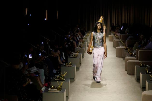 COACH Spring Summer 2027 runway during New York Fashion Week on September 2026 - New York, USA 09 09 2026 COACH Spring Summer 2027 runway during New York Fashion Week on September 2026 - New York, USA 09 09 2026, Credit:IK ALDAMA dpa Picture Alliance GmbH Avalon Vereinigte Staaten, New York  Copyright: xIKxALDAMAx xdpaxPicturexAlliancexGmbHx xAvalonx 1133251121