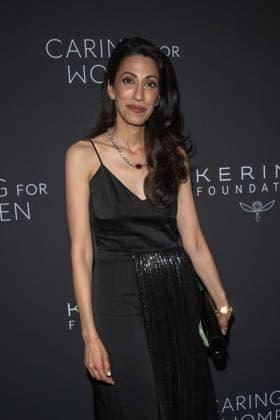 September 10, 2026, New York, New York, United States: Huma Abedin attends.Celebrities attend the Kering Foundation s Caring For Women Dinner at The Pool on September 10, 2026 in New York City. New York United States  - ZUMAs197 20260910_aaa_s197_809 Copyright: xRonxAdarx