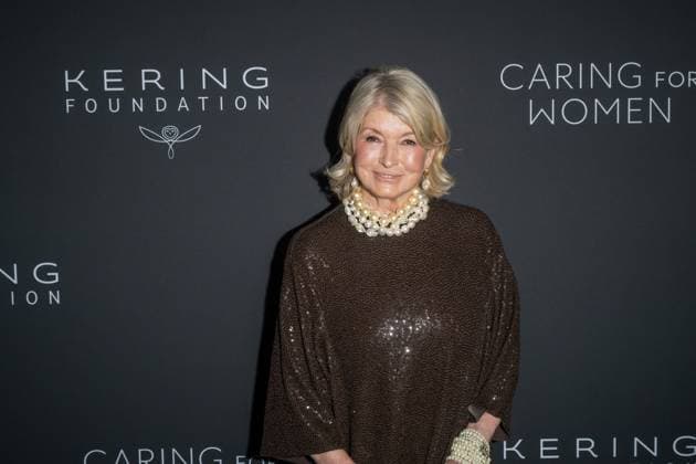 September 10, 2026, New York, New York, United States: Martha Stewart attends.Celebrities attend the Kering Foundation s Caring For Women Dinner at The Pool on September 10, 2026 in New York City. New York United States  - ZUMAs197 20260910_aaa_s197_824 Copyright: xRonxAdarx