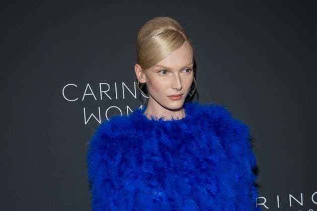 September 10, 2026, New York, New York, United States: Alex Consani attends.Celebrities attend the Kering Foundation s Caring For Women Dinner at The Pool on September 10, 2026 in New York City. New York United States  - ZUMAs197 20260910_aaa_s197_846 Copyright: xRonxAdarx