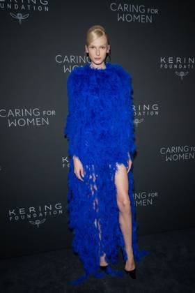 September 10, 2026, New York, New York, United States: Alex Consani attends.Celebrities attend the Kering Foundation s Caring For Women Dinner at The Pool on September 10, 2026 in New York City. New York United States  - ZUMAs197 20260910_aaa_s197_856 Copyright: xRonxAdarx
