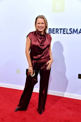 Nova Meierhenrich at the 2026 Bertelsmann Party at the Bertelsmann representative office in Berlin on September 10, 2026