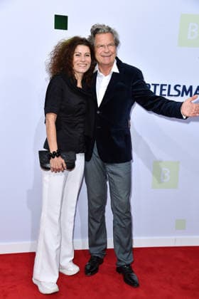 Andrea Bury and Florian Langenscheidt at the Bertelsmann Party 2026 at the Bertelsmann Representative Office in Berlin on September 10, 2026