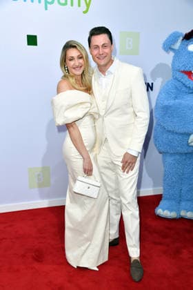 Lisa Walser and Henry Walser at the 2026 Bertelsmann Party at the Bertelsmann representative office in Berlin on September 10, 2026