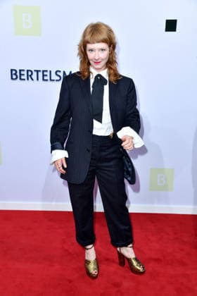 Sarah Bauerett at the 2026 Bertelsmann Party at the Bertelsmann office in Berlin on September 10, 2026