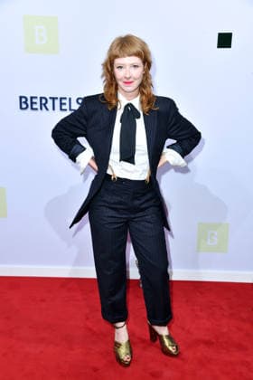 Sarah Bauerett at the 2026 Bertelsmann Party at the Bertelsmann office in Berlin on September 10, 2026