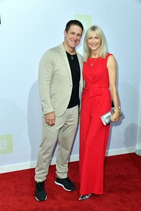 Matthias Steiner and Inge Posmyk at the 2026 Bertelsmann Party at the Bertelsmann Representative Office in Berlin on September 10, 2026