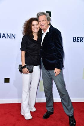 Andrea Bury and Florian Langenscheidt at the Bertelsmann Party 2026 at the Bertelsmann Representative Office in Berlin on September 10, 2026