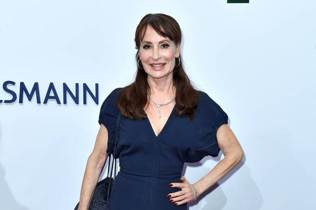 Anna Maria Kaufmann at the 2026 Bertelsmann Party at the Bertelsmann office in Berlin on September 10, 2026