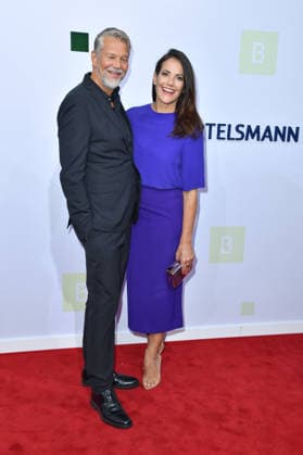 Kai Wiesinger and Bettina Zimmermann at the 2026 Bertelsmann Party at the Bertelsmann Representative Office in Berlin on September 10, 2026