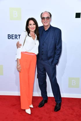 Herbert Knaup with his wife, Christiane Knaup, at the 2026 Bertelsmann Party at the Bertelsmann representative office in Berlin on September 10, 2026