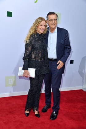 Katja Burkard and Hans Mahr at the 2026 Bertelsmann Party at the Bertelsmann Representative Office in Berlin on September 10, 2026