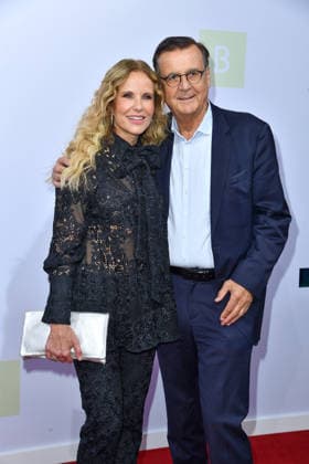 Katja Burkard and Hans Mahr at the 2026 Bertelsmann Party at the Bertelsmann Representative Office in Berlin on September 10, 2026