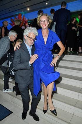 Dominic Raacke and Alexandra Rohleder at the 2026 Bertelsmann Party at the Bertelsmann Representative Office in Berlin on September 10, 2026