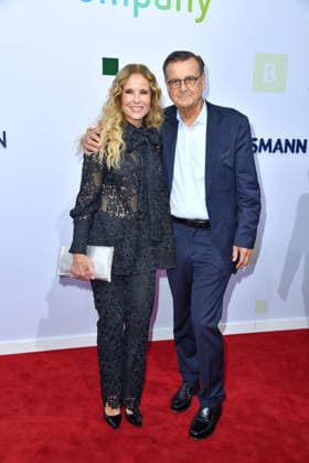 Katja Burkard and Hans Mahr at the 2026 Bertelsmann Party at the Bertelsmann Representative Office in Berlin on September 10, 2026
