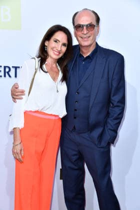 Herbert Knaup with his wife, Christiane Knaup, at the 2026 Bertelsmann Party at the Bertelsmann representative office in Berlin on September 10, 2026