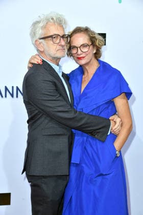 Dominic Raacke and Alexandra Rohleder at the 2026 Bertelsmann Party at the Bertelsmann Representative Office in Berlin on September 10, 2026