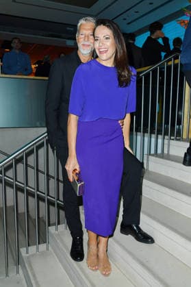 Kai Wiesinger and Bettina Zimmermann at the 2026 Bertelsmann Party at the Bertelsmann representative office in Berlin on September 10, 2026