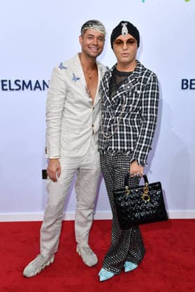 Marcell Damaschke and Julian F. M. Stoeckel at the Bertelsmann Party 2026 at the Bertelsmann Representative Office in Berlin on September 10, 2026