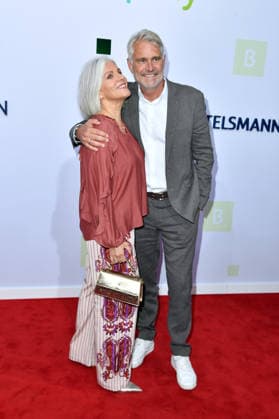 Birgit Schrowange and Frank Spothelfer at the Bertelsmann Party 2026 at the Bertelsmann Representative Office in Berlin on September 10, 2026