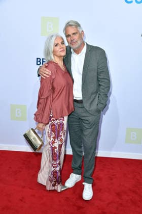 Birgit Schrowange and Frank Spothelfer at the Bertelsmann Party 2026 at the Bertelsmann Representative Office in Berlin on September 10, 2026