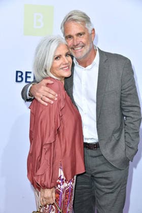 Birgit Schrowange and Frank Spothelfer at the Bertelsmann Party 2026 at the Bertelsmann Representative Office in Berlin on September 10, 2026