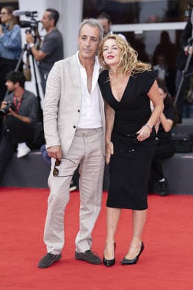 Be Brave Screening at the 83rd Venice International Film Festival. Photo by IPP Daniele Cifala’ Venice, September 10, 2026: Be Brave Screening at the 83rd Venice International Film Festival. Pictured: Riccardo Sangiuliano and Claudia Gerini attend the Be Brave Screening during the 83rd Venice International Film Fes