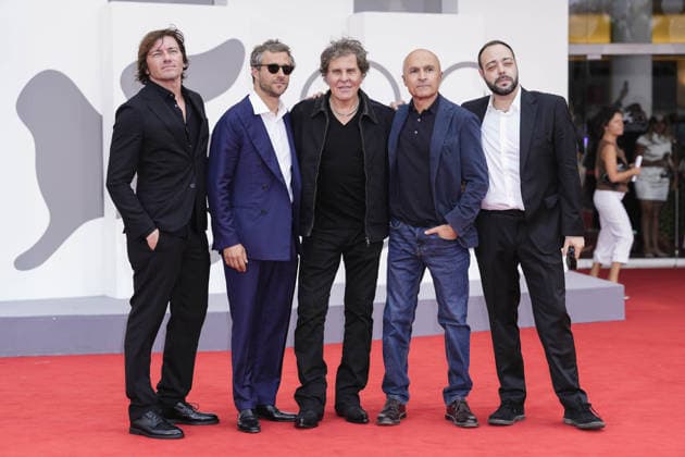 Be Brave Screening at the 83rd Venice International Film Festival. Photo by IPP Daniele Cifala, Venice, September 10, 2026. Be Brave Screening at the 83rd Venice International Film Festival. Pictured: Marco Pianigiani, director Francesco Carrozzini, Renzo